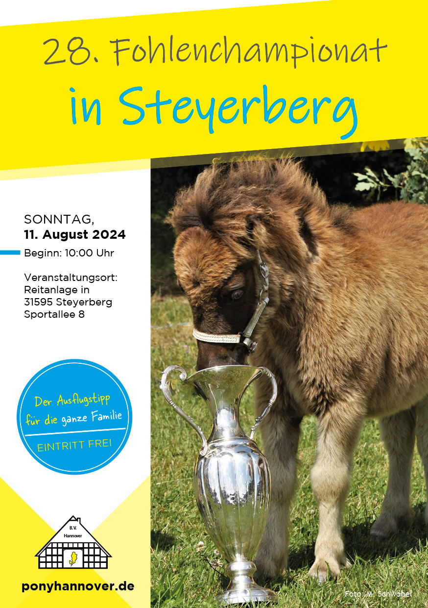Titel Fohlenchampionat Steyerberg 2024